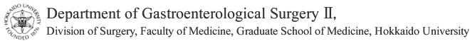 Department of Gastroenterological Surgery Ⅱ Division of Surgery, Faculty of Medicine, Graduate School of Medicine, Hokkaido University